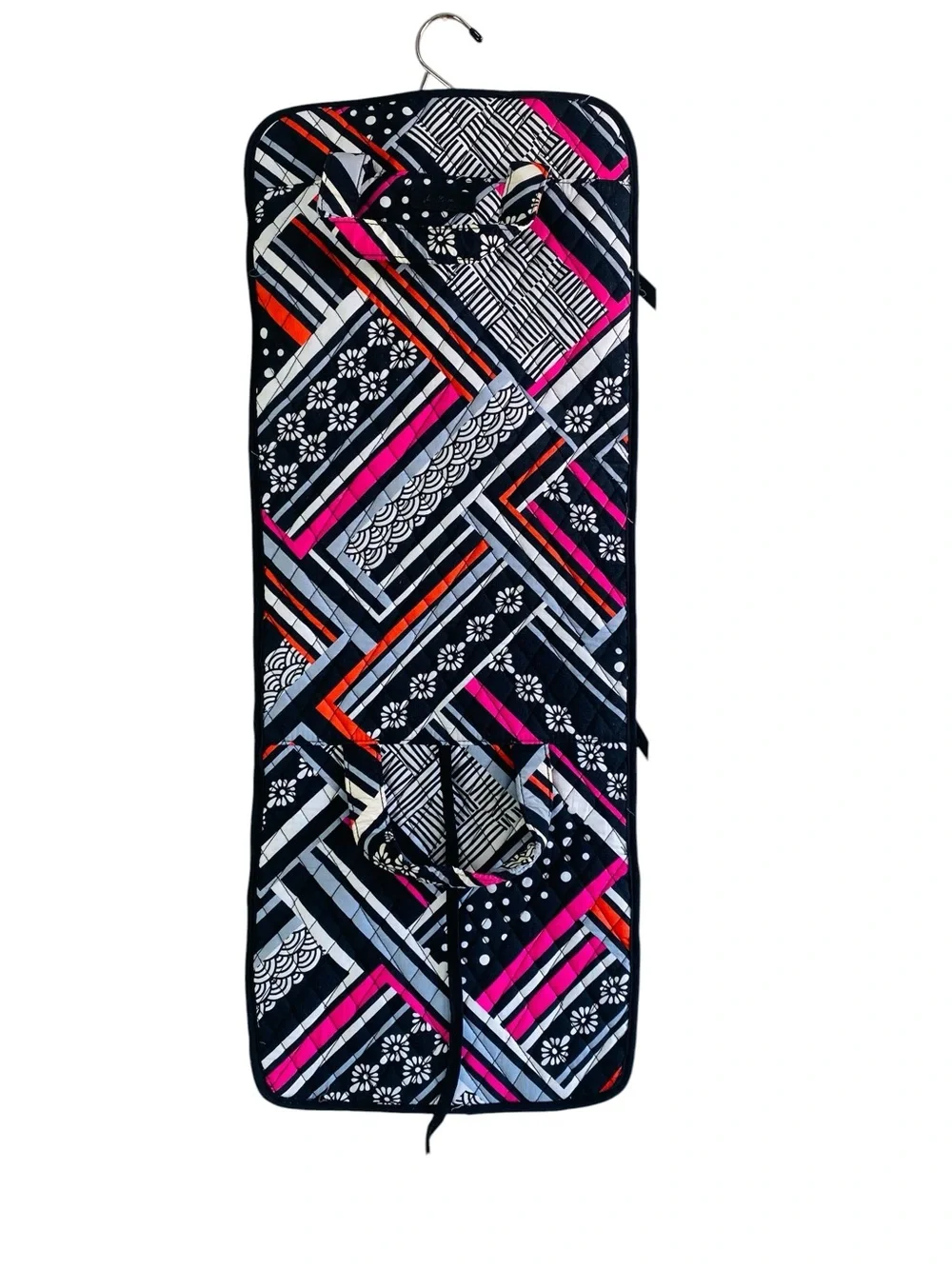 Vera Bradley Northern Stripes Cosmetic Make Up Travel Bag